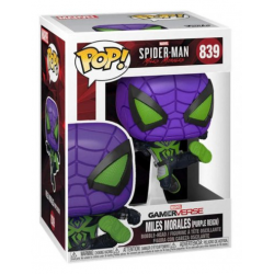 FUNKO Pop Marvel's Spider-Man Miles Morales ( Purple Reign) 839